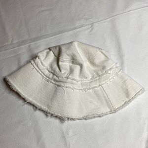 White Bucket Hat